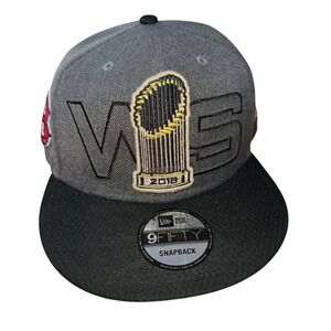 NEW New Era Boston Red Sox 2018 World Series Champions 9FIFTY Snapback Hat OSFM
